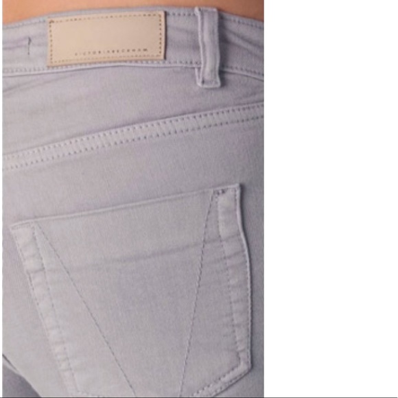 Victoria Beckham power skinny jeans in stone - Picture 4 of 4